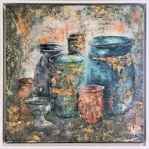 Les pots, de Anne Robin  The Art Cycle