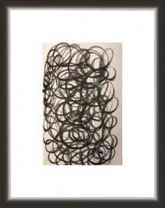 Fusain et volutes, de Anne Marie Quiviger The Art Cycle