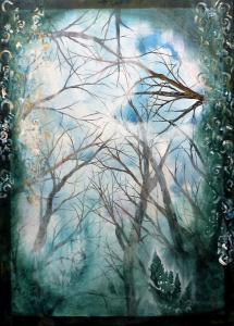 A travers le givre, de Anne Robin  The Art Cycle