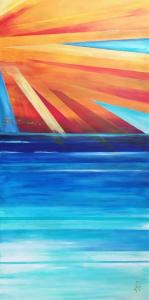 Les couleurs du ciel, de Anne Robin  The Art Cycle