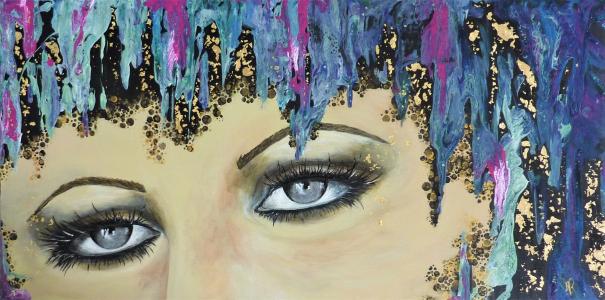 Reves derriere les rideaux, de Anne Robin  The Art Cycle