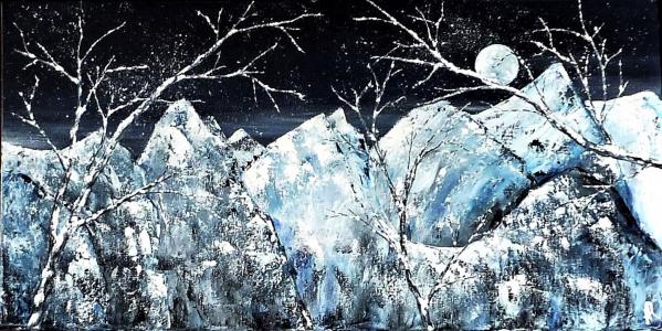 Nuit dhiver, de Anne Robin  The Art Cycle