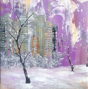 Purple, de Anne Robin  The Art Cycle