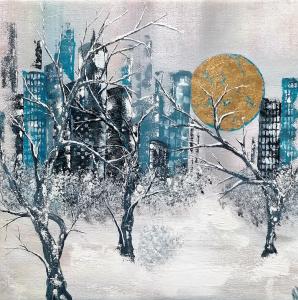 Soleil turquoise, de Anne Robin  The Art Cycle