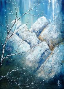 Transparences montagnardes, de Anne Robin  The Art Cycle