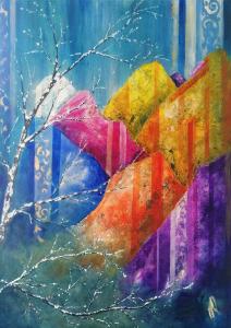 Transparences montagnardes, de Anne Robin  The Art Cycle