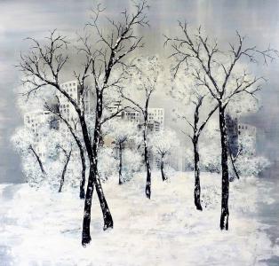 Ville assoupie, de Anne Robin  The Art Cycle