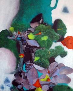 Arbre bleu, de Anne Sophie Guicheney The Art Cycle