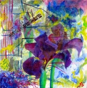 Chorégraphie d'iris, de Anne Sophie Guicheney The Art Cycle