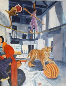 Année du tigre, de Annie Darmon Tetart The Art Cycle