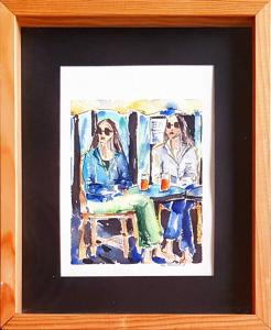 Café entre copines 2, de Clémence  Bedu The Art Cycle