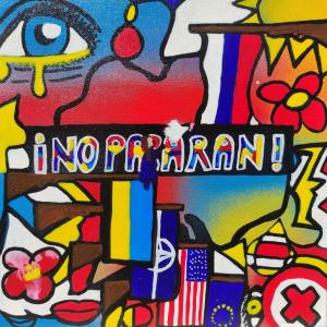 No pasaran la Guerre en Ukraine, de Delphine Sénéchal The Art Cycle