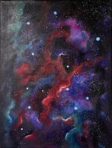 Midnight Galaxy, de Melissa Fournier The Art Cycle