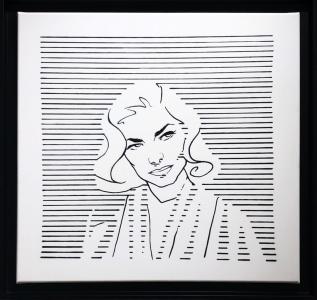 Lauren Bacall, de Audrey Cusey The Art Cycle