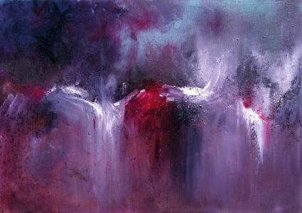 Cascade pourpre, de Auriane Phillippon The Art Cycle