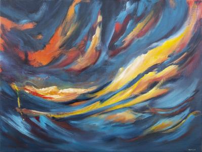 Flamme en mer, de Auriane Phillippon The Art Cycle