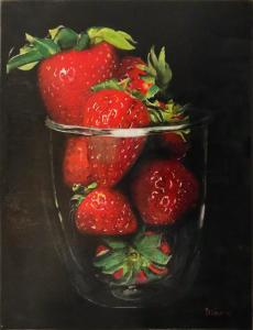  Les fraises en toute transparence, de Brigitte Dziura The Art Cycle