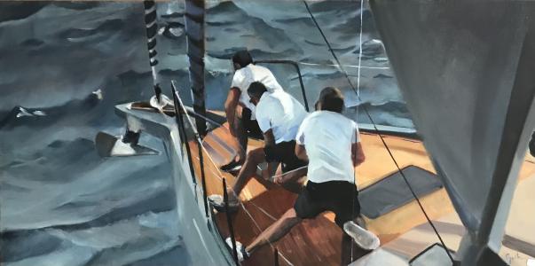 A la manoeuvre, de Cécile Guth The Art Cycle