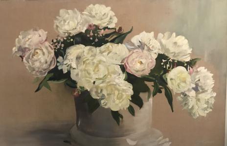 Le bouquet de pivoines, de Cécile Guth The Art Cycle