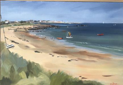 Port Joinville - île d'Yeu, de Cécile Guth The Art Cycle