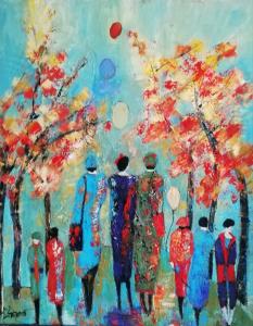 Ballade d automne, de Chantal Longeon The Art Cycle