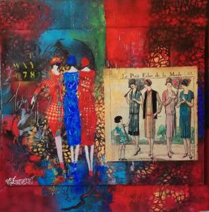 Echo de la mode, de Chantal Longeon The Art Cycle