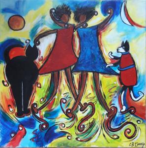 Boum mon coeur fait boum, de Christiane Guerry The Art Cycle
