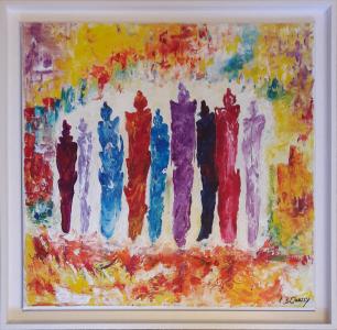 Communauté III, de Christiane Guerry The Art Cycle