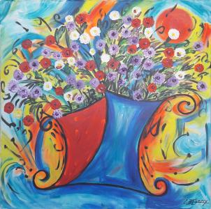 Flowers, de Christiane Guerry The Art Cycle