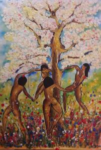 La joie de vivre, de Christiane Guerry The Art Cycle