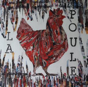 La poule, de Christiane Guerry The Art Cycle
