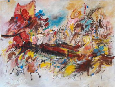 Une Ile, de Christiane Guerry The Art Cycle