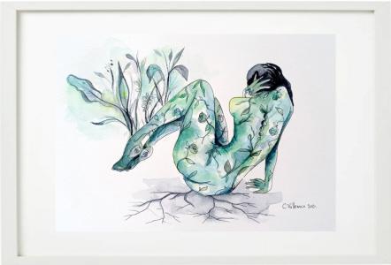 Camouflée II, de Claire Villemin The Art Cycle