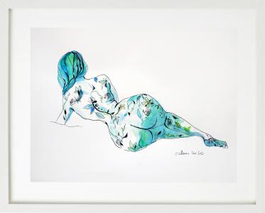 Jardin dhiver, de Claire Villemin The Art Cycle