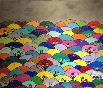 Les parapluies de Hong Kong, de Corinne Pirault The Art Cycle