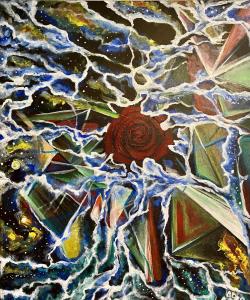 Fleur dans une autre dimension, de Daniel Ackermann The Art Cycle