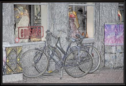 Amsterdam Vélos B1, de Danielle Aspis The Art Cycle