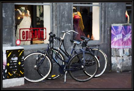 Amsterdam Vélos E1, de Danielle Aspis The Art Cycle