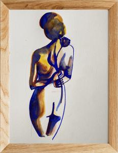 Dans les profondes heures 01, de Deborah Bettan The Art Cycle
