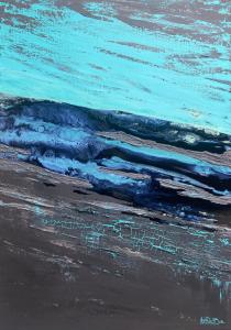Reflets turquoises, de Diane Breton The Art Cycle
