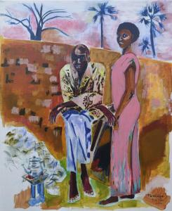 Thé à l africaine, de Dominique Drujon The Art Cycle