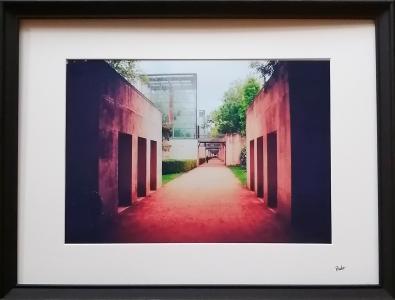 Le carré ombragé d'un jardin lumineux, de Doriane Al Kourdi The Art Cycle