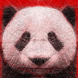 Panda Out Of Lines 2, de Frédéric Durieu Nathalie Erin The Art Cycle