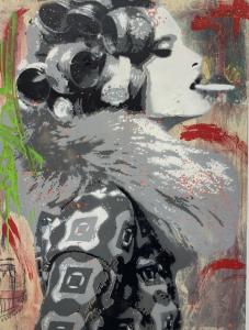 Coat in profile, de Eric Doisy The Art Cycle