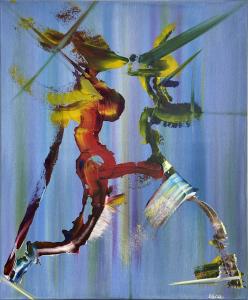 Le baiser, de Fabrice  Ardiet The Art Cycle