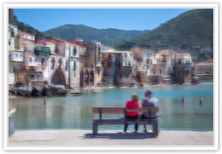 Cefalu le banc, de Fan Li The Art Cycle