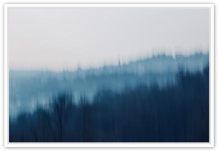La colline en hiver, de Fan Li The Art Cycle