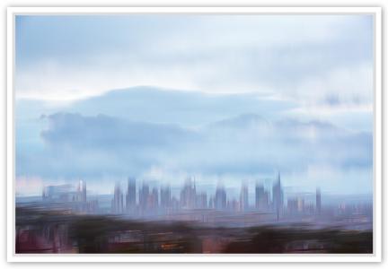 La Défense et les nuages, de Fan Li The Art Cycle