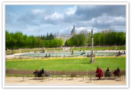 Printemps à Paris Jardin du Luxembourg, de Fan Li The Art Cycle