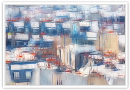 Toits de Paris I vue du Sacre Coeur, de Fan Li The Art Cycle